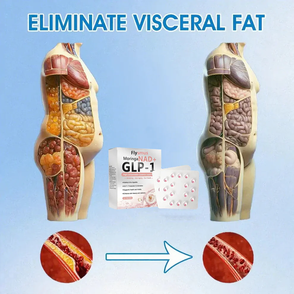 FLYSMUS® GLP-1 Slimming & Health Ultra Concentrated Essence Liquid Pearls 8 FLYSMUS® GLP-1 Slimming & Health Ultra Concentrated Essence Liquid Pearls