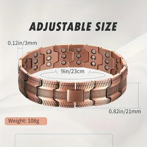 Copper magnetic bracelet——Relieve fatigue and promote blood circulation 14 Copper magnetic bracelet——Relieve fatigue and promote blood circulation