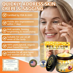 Cougex® “Dermal Gold” Botulin Bee Venom Skin Restoration Cream