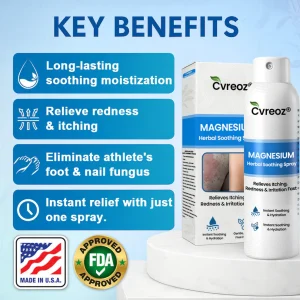 Cvreoz® Magnesium Herbal Psoriasis Spray 7 Cvreoz® Magnesium Herbal Psoriasis Spray
