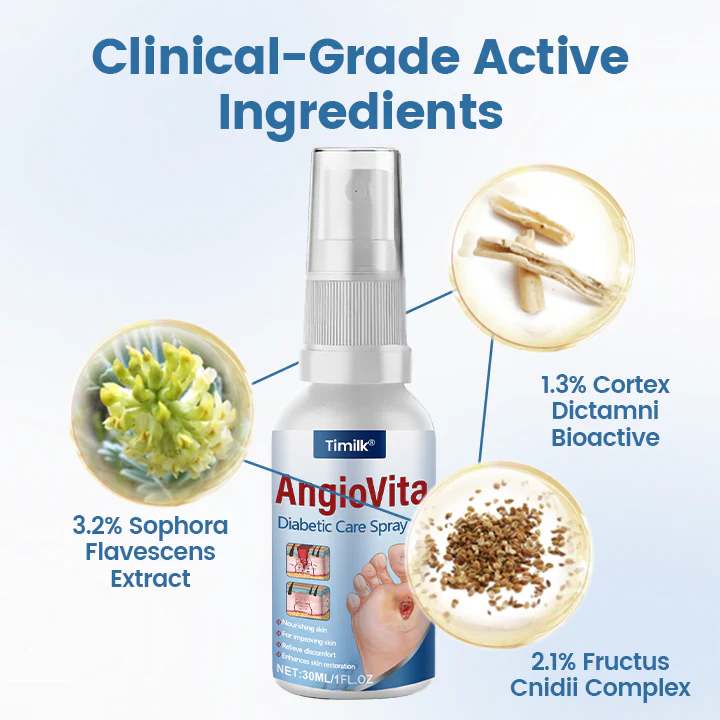 Timilk® AngioVita Diabetic Care Spray 2 Timilk® AngioVita Diabetic Care Spray
