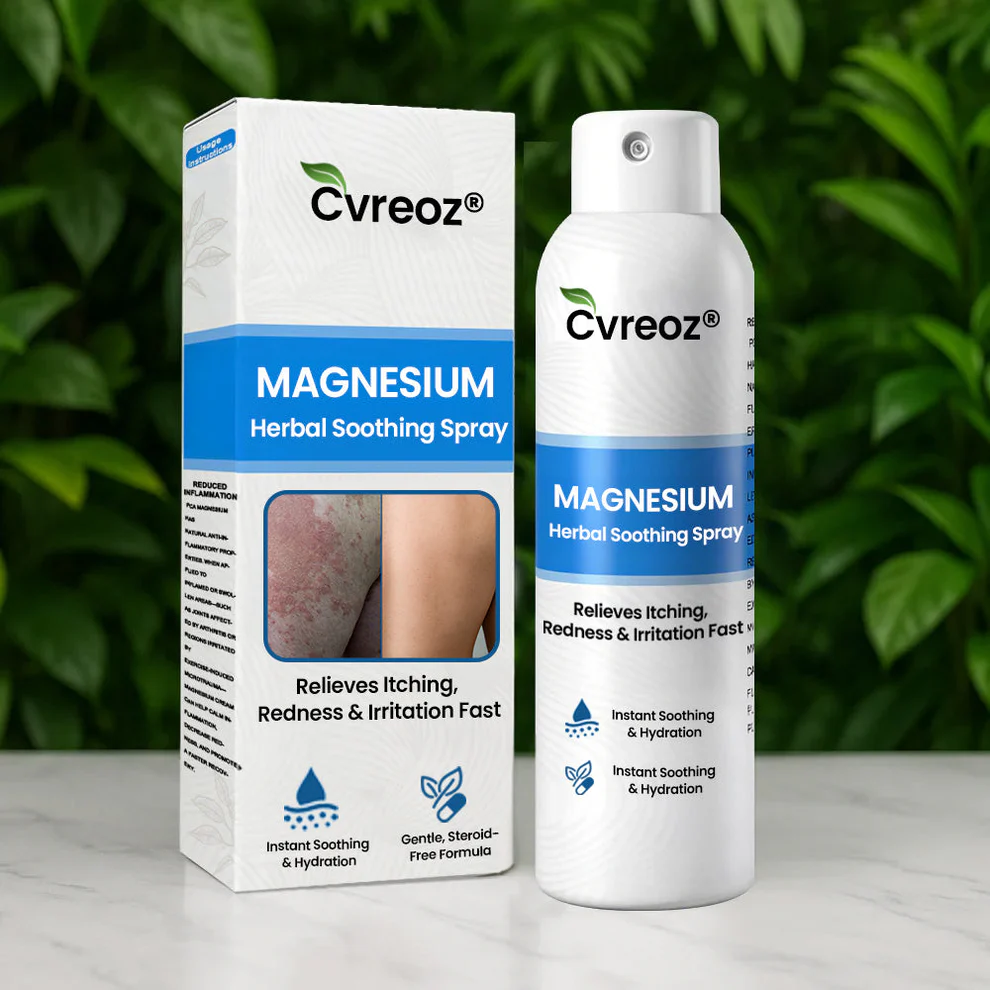 Cvreoz® Magnesium Herbal Psoriasis Spray 6 Cvreoz® Magnesium Herbal Psoriasis Spray