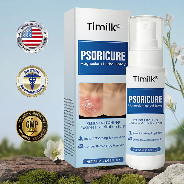 Timilk® PsoriCure Magnesium Herbal Spray 1 Timilk® PsoriCure Magnesium Herbal Spray