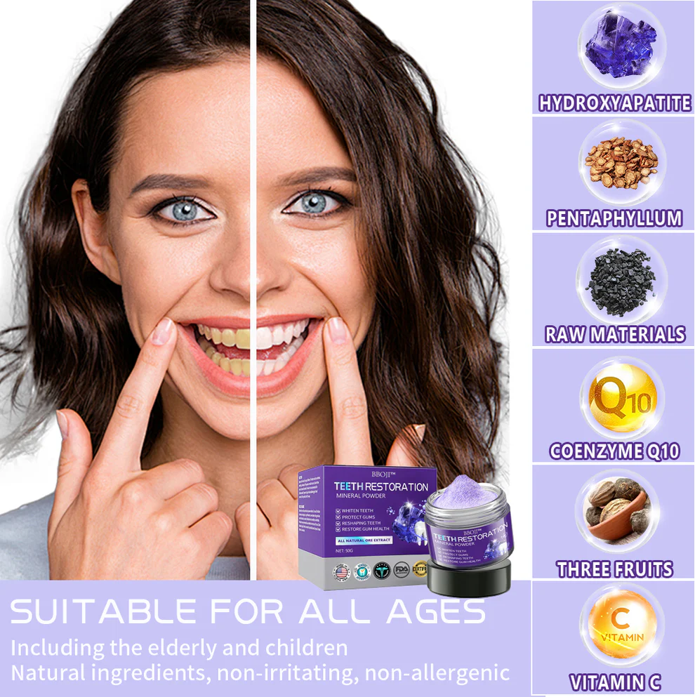 BBOJI™ TeethRestoration Mineral Powder 4 BBOJI™ TeethRestoration Mineral Powder