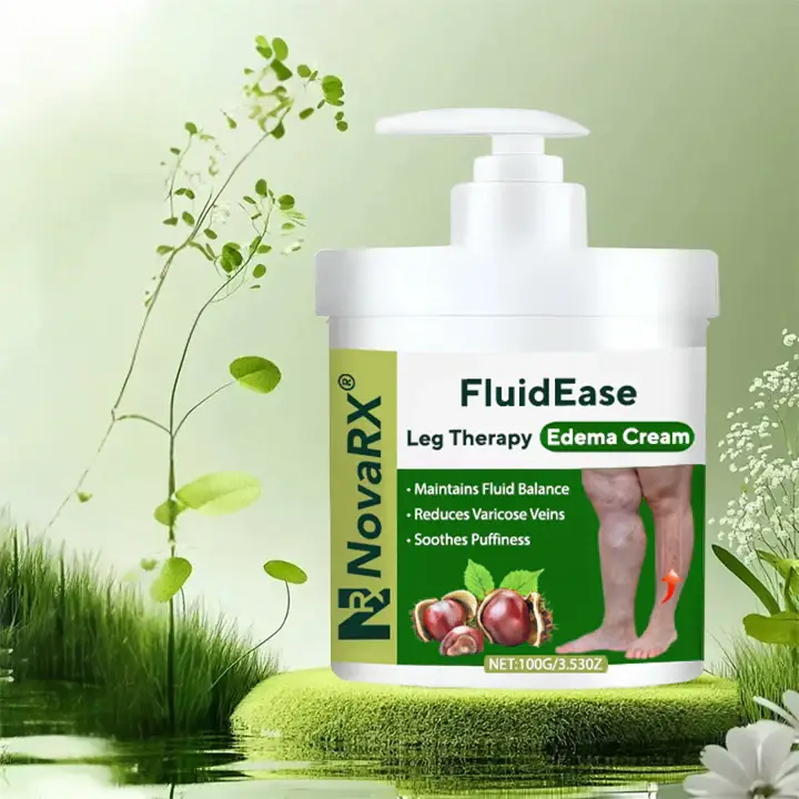 NovaRX® FluidEase Leg Therapy Edema Cream 1 NovaRX® FluidEase Leg Therapy Edema Cream