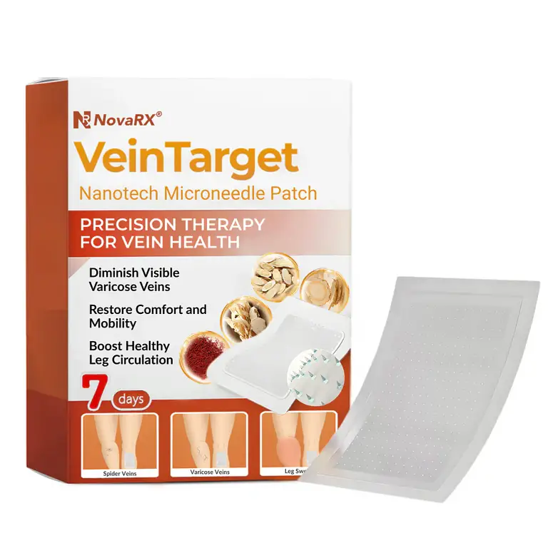 NovaRX® VeinTarget Nanotech Microneedle Patch 1 NovaRX® VeinTarget Nanotech Microneedle Patch