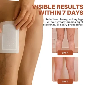 NovaRX® VeinTarget Nanotech Microneedle Patch 9 NovaRX® VeinTarget Nanotech Microneedle Patch