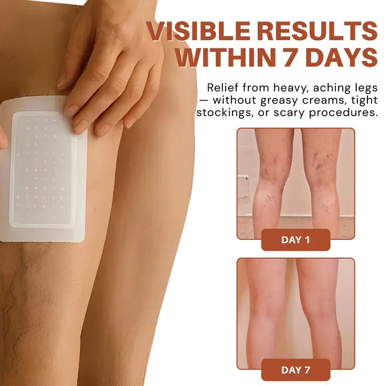 NovaRX® VeinTarget Nanotech Microneedle Patch 5 NovaRX® VeinTarget Nanotech Microneedle Patch