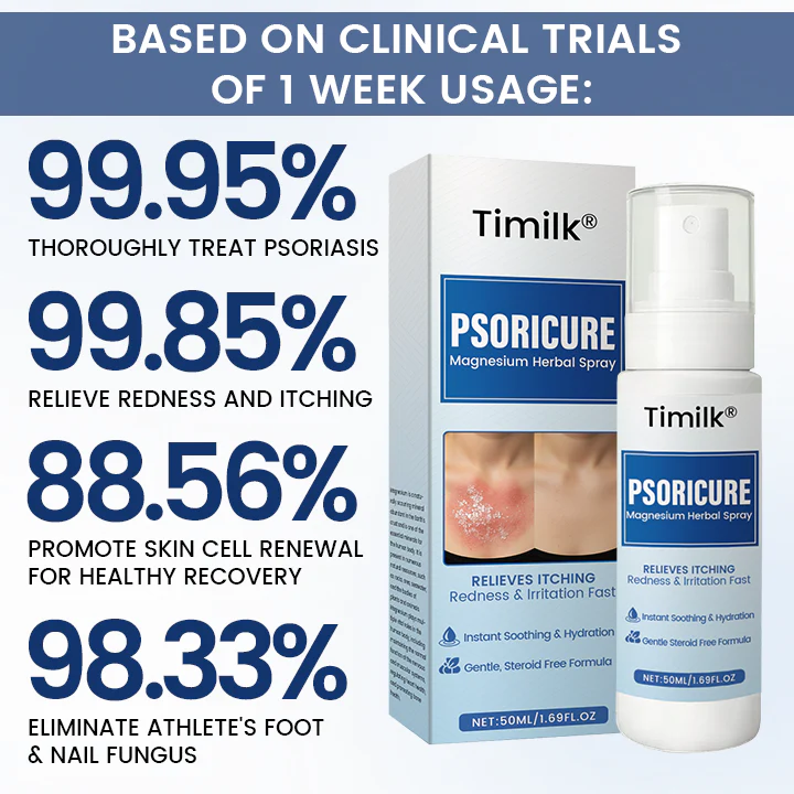Timilk® PsoriCure Magnesium Herbal Spray 2 Timilk® PsoriCure Magnesium Herbal Spray
