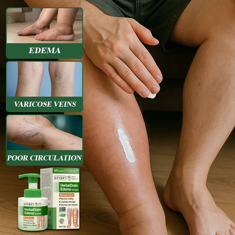 ATTDX® HerbalDrain Edema Comfort Massage Cream 4 ATTDX® HerbalDrain Edema Comfort Massage Cream