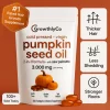 GrowthlyCo Pumpkin Seed Oil Softgels 11 GrowthlyCo Pumpkin Seed Oil Softgels