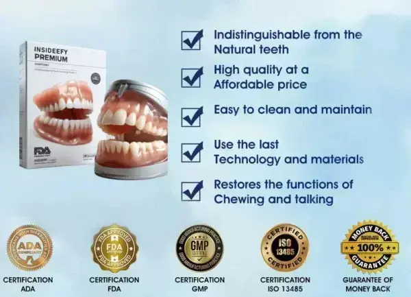 INSIDEEFY™ – Advanced Customized Full Denture Set 4 INSIDEEFY™ – Advanced Customized Full Denture Set